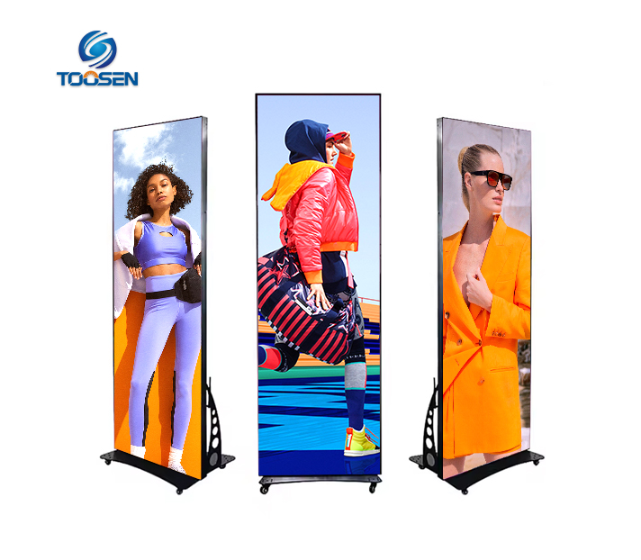 P1.25 Affiche d'intérieur a mené l'affichage