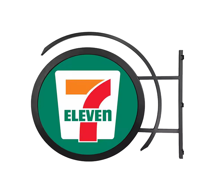 Circular LED display