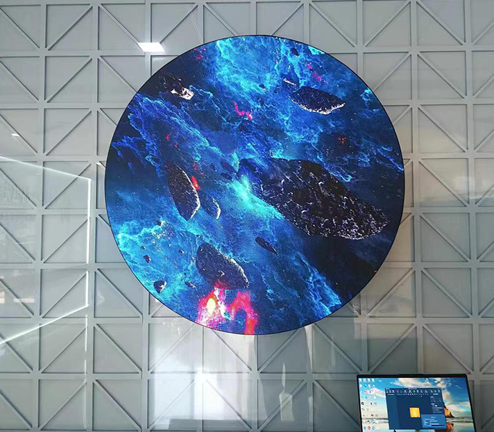 Круглый светодиодный экран