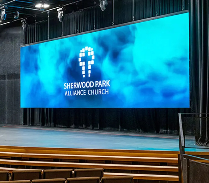 Крытый P1.2 Фиксированный светодиодный дисплей