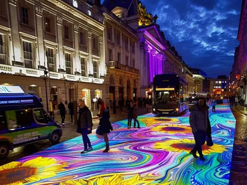 Floor Tile LED Screen