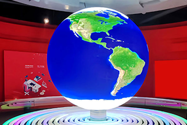 Spherical LED display