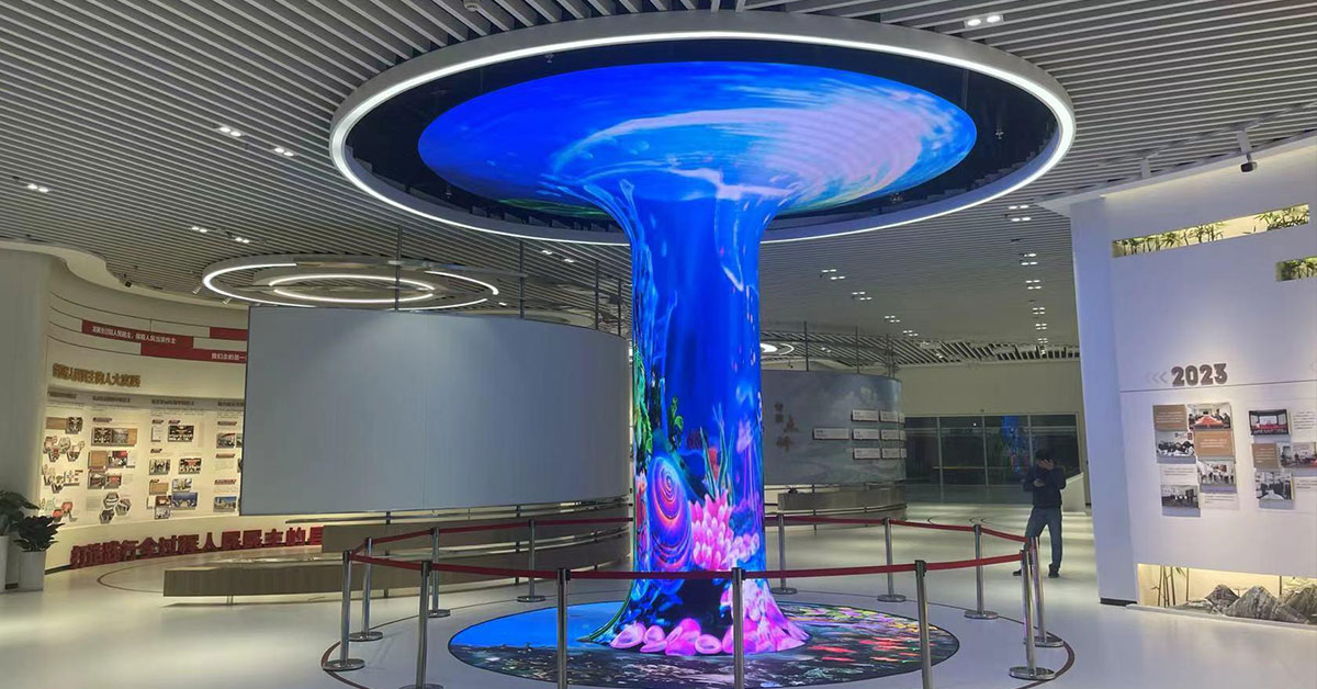 Гибкий светодиодный экран