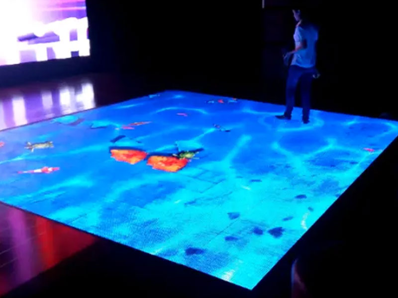 Pantalla led de azulejos de piso P3.9