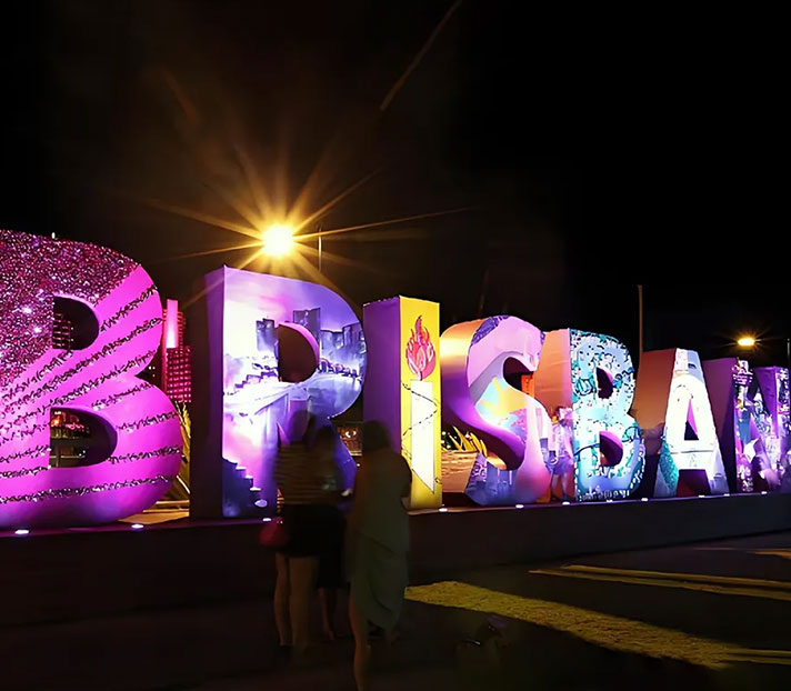 Letter LED display screen