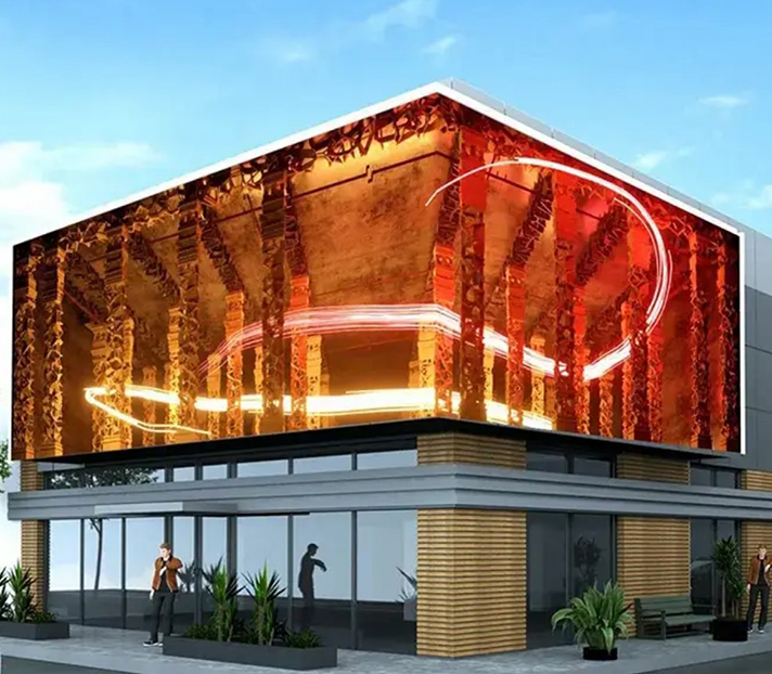 Outdoor 3D LED screen