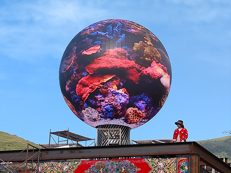 Advanced Engineering Behind Toosen’s Spherical LED Display
