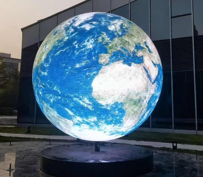 P4 Outdoor Spherical LED display