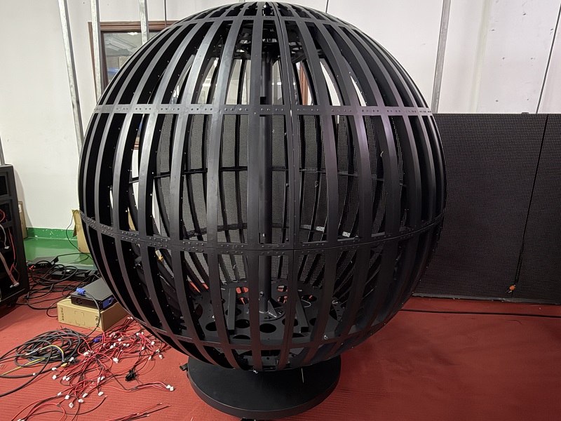 What Is Inside a Spherical LED Display?