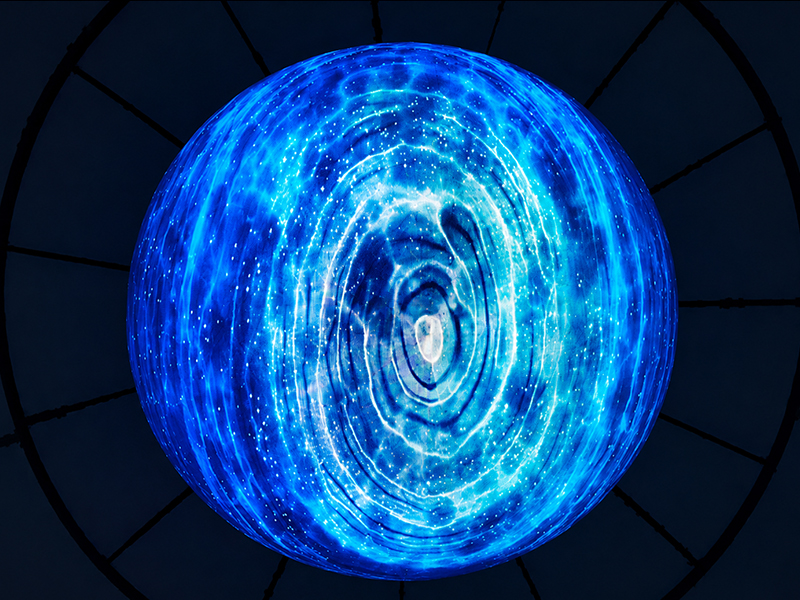 Outdoor Spherical LED Display Project Case | 360° LED Sphere Installation