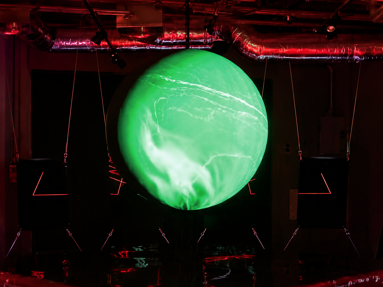 Cómo comprobar si una pantalla LED esférica está bien puesta a tierra