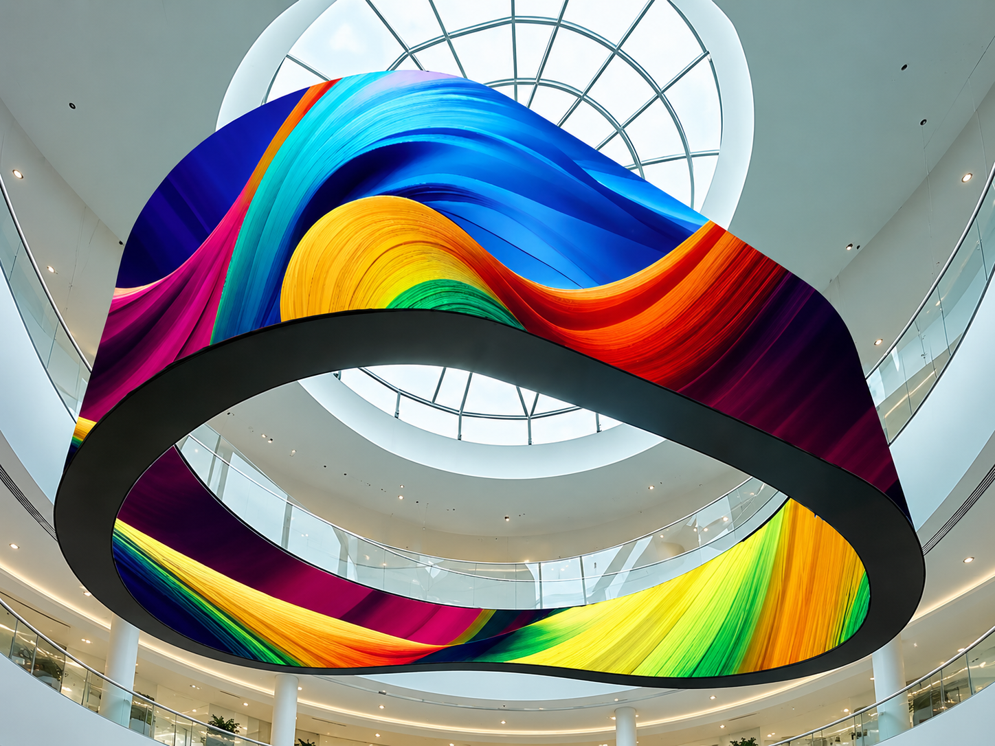 Why the Same Flexible LED Screen Can Create Different Curved Radii
