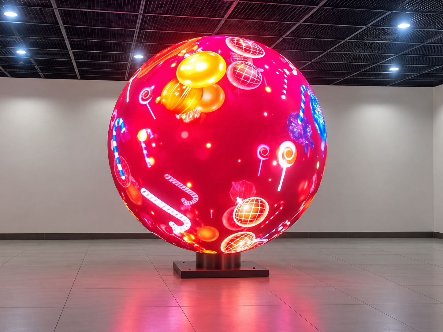 How to Protect Spherical LED Displays in High-Traffic Spaces Without Ruining the Design