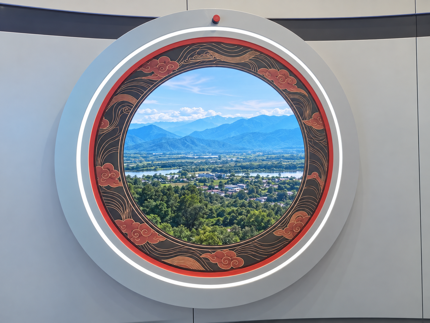 Indoor Circular LED Screen Project in Canada – High Refresh Rate LED Display Solution