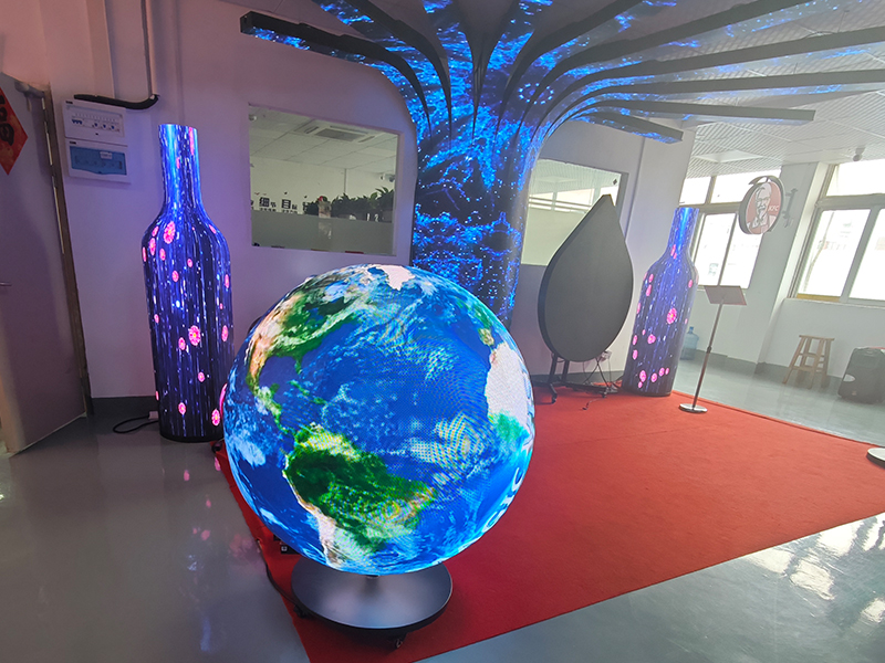 Sphere screen led