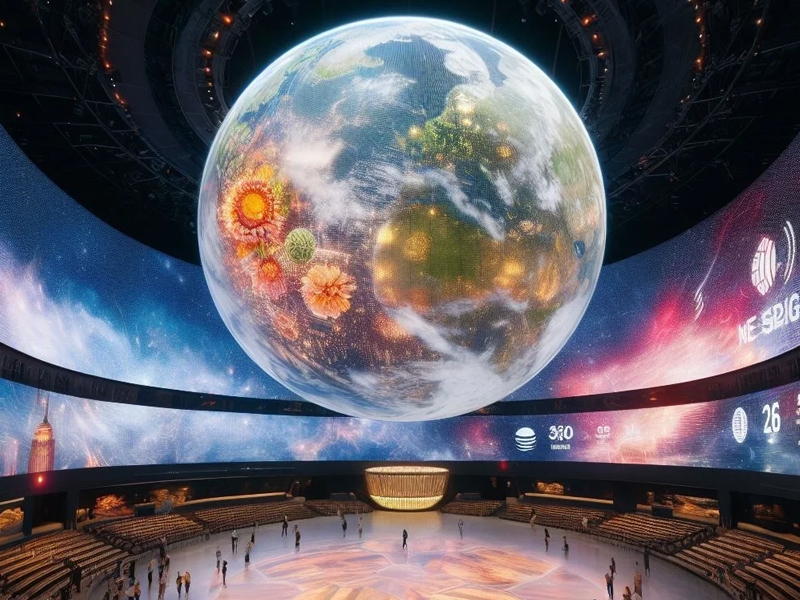 Spherical LED display new technology development