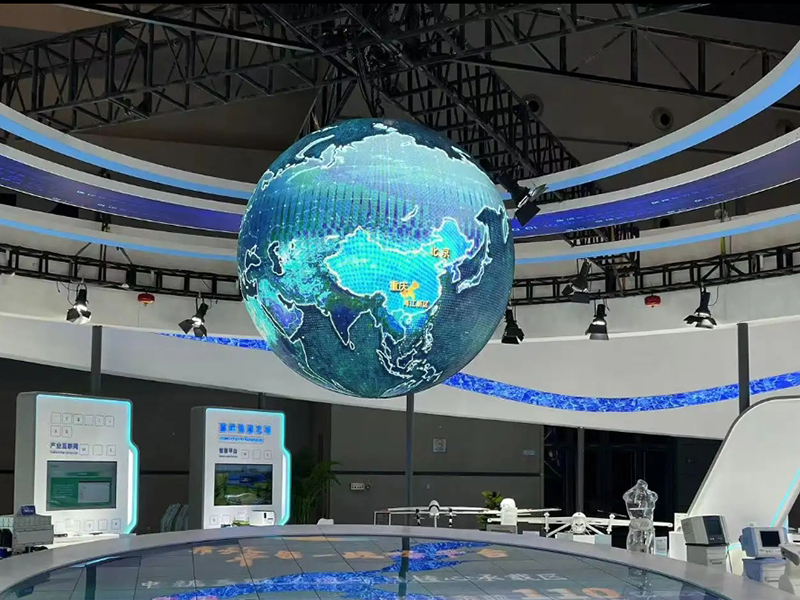 What LED Sphere Ball Display Offers