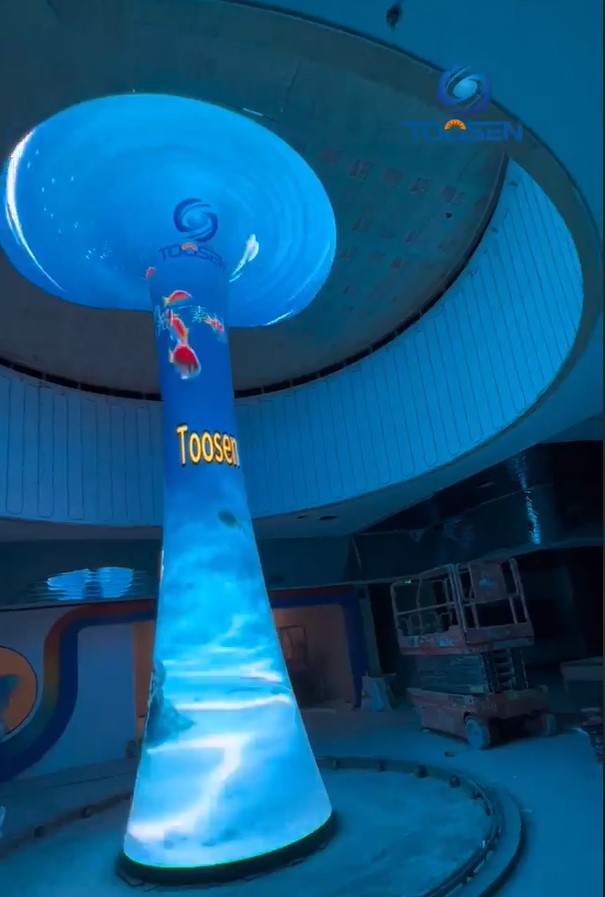 Image: Toosen’s custom-made creative LED video wall