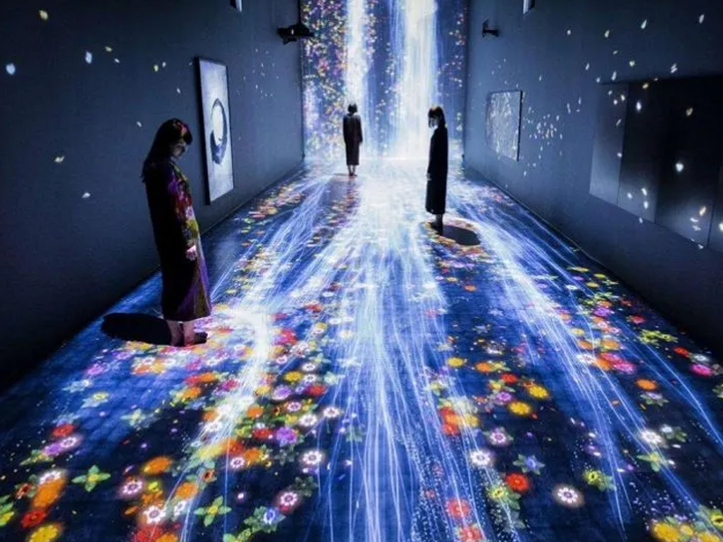 Interactive LED Floor Tile Solution for Piano Staircases