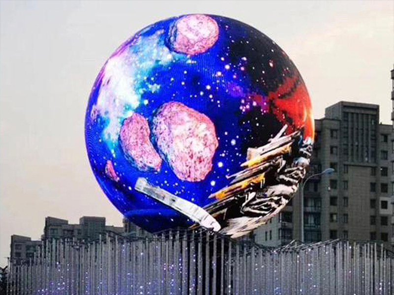 Can You Dance on a Spherical LED Screen?