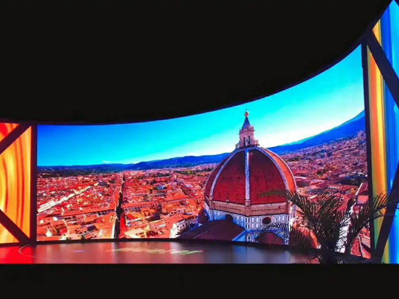 Curved LED Display