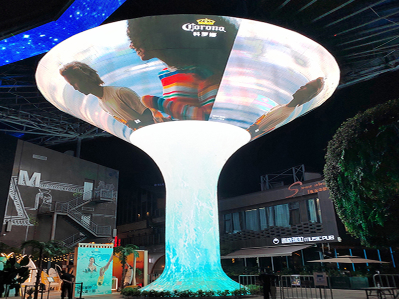 How to Install a Cylindrical LED Display