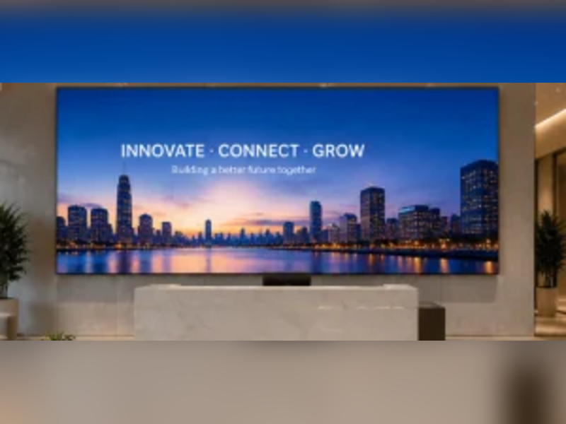Customized P1.25 Indoor LED Display Solution for an African Corporate Office: A Customer Case Study