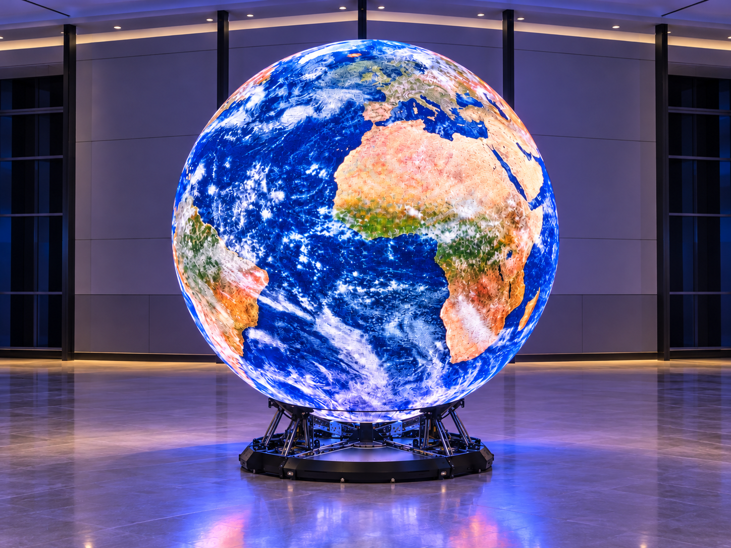 How to Troubleshoot Synchronization Problems on Spherical LED Display